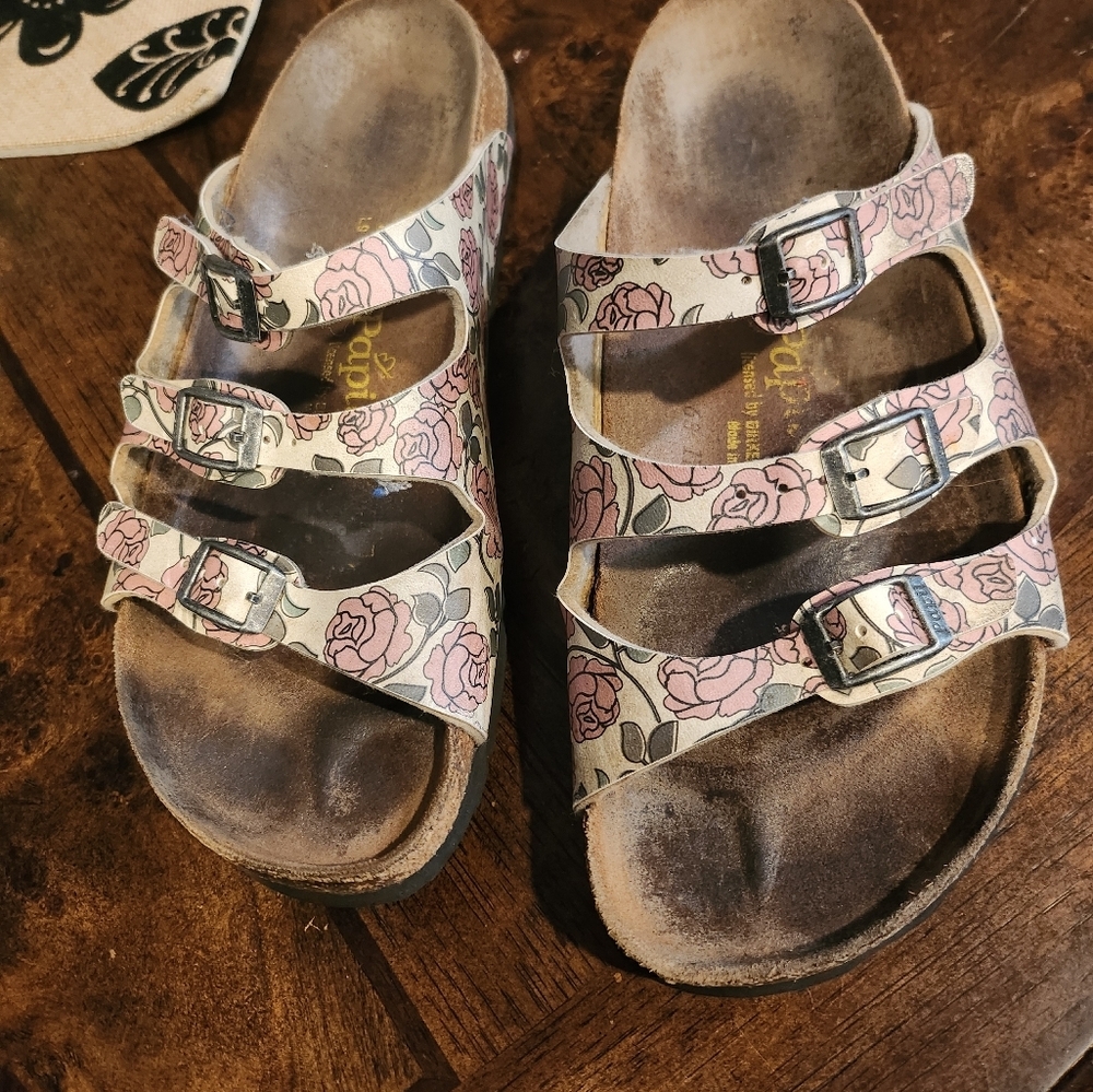 Birkenstock Papillio Roses Sandals size 9